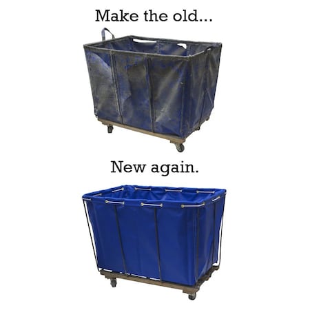 Steele Canvas Basket 12 BU Replacement Liner Black Vinyl 9012VBLK